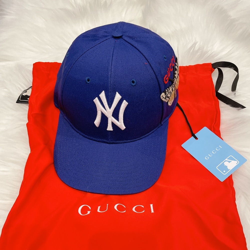 Gucci x NY Yankee baseball cap